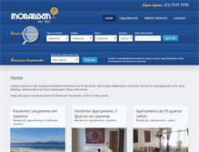 Tablet Screenshot of morarbemnorio.com.br